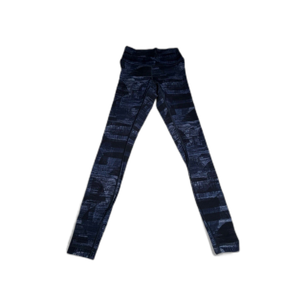 NWOT Lululemon Train Times 7/8 Leggings Sz 4 Navy Blue Transition High Rise 26”